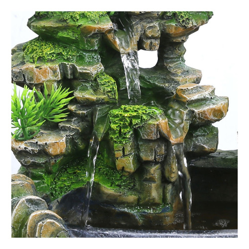 Fuente De Escritorio Rocío Con Niebla Multicolor Con Niebla