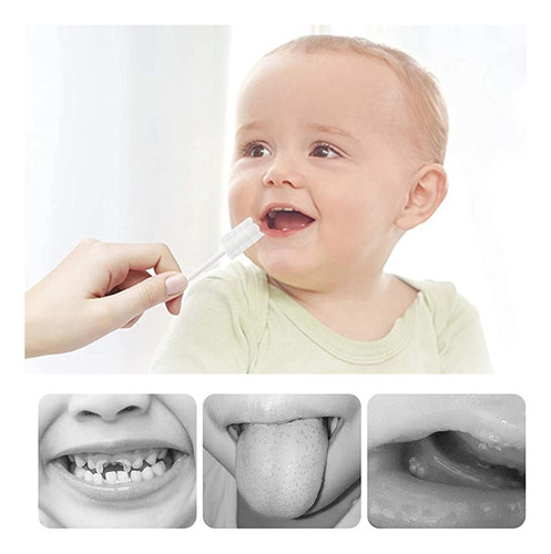 Limpiador Bucal Para Bebés Gasa Limpiadora De Lengua Para Be
