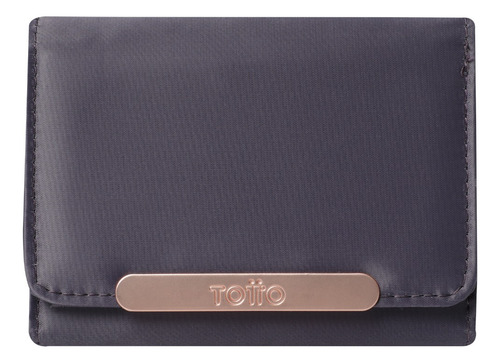 Billetera Totto Bel Morada Con Rfid Blocker Para Mujer