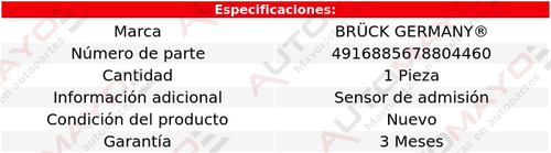 Un Sensor Posición Árbol Levas Bruck Trax 1.8l 4 Cil 13-19