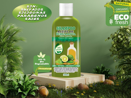 Kit Bergamota 3 Shampoo 2 Acondicionador 2 Jabón 3 Aceites