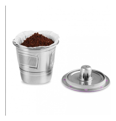 Taza De Cápsula De Café De Acero Inoxidable Para Keurig 2.0