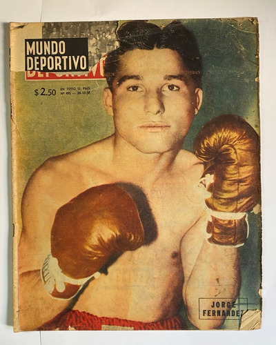 Mundo Deportivo,  Nº 495 Octubre 1958, Deportes Fútbol, Ex02