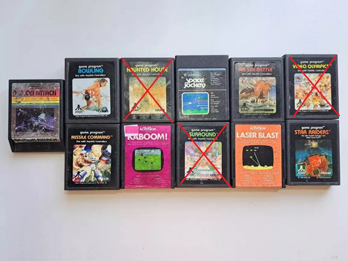 1 : Juegos De Atari 2600 . Precio X Unidad (Usado)