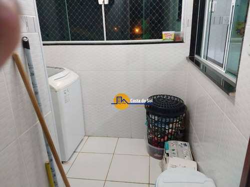 Excelente Apartamento Com 2 Dormitórios À Venda, 80 M² Por R$ 295.000,00 - Recreio - Rio Das Ostras/rj - Ap0703