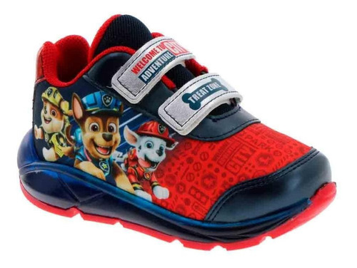 Imagen 1 de 5 de Tenis Niño Paw Patrol Velcro
