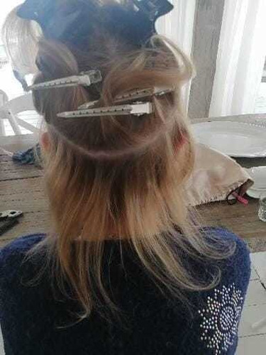 Extensiones C/u 100 Castaño 45 Cm +colocación Microring.