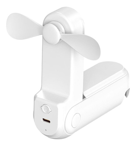 3 Mini Ventilador Portátil Simples De Usar 3 Em 1