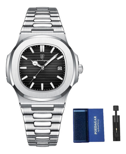 Relojes De Pulsera Poedagar Classic Luminous Calendar