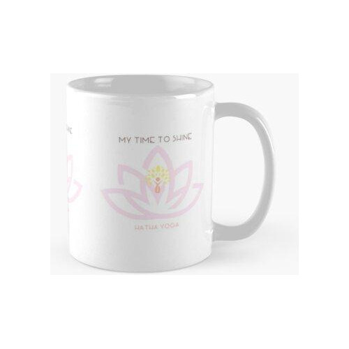 Taza Yoga Mi Tiempo Para Brillar Calidad Premium