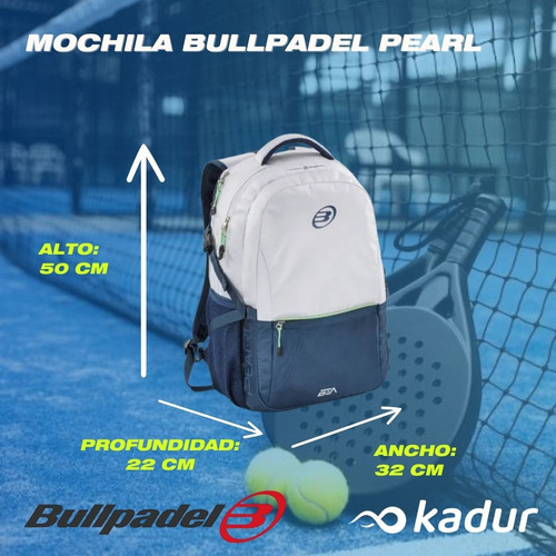 Mochila Bullpadel Bolsillos Aislamiento Termico Deportiva