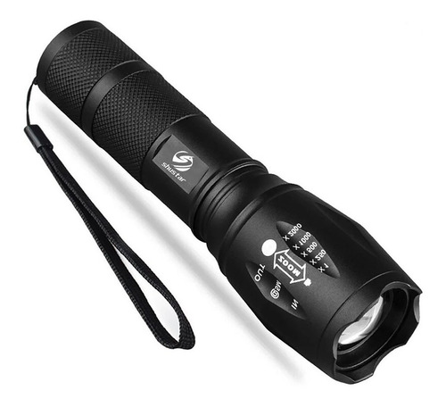 2 Lamparas Tacticas 5 Modos Recargable Luz Led 2000 Lúmenes