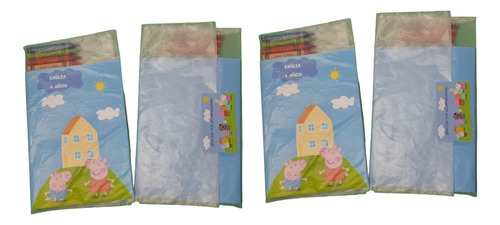 Libritos Para Colorear Peppa Pig Infantiles Libros  X10