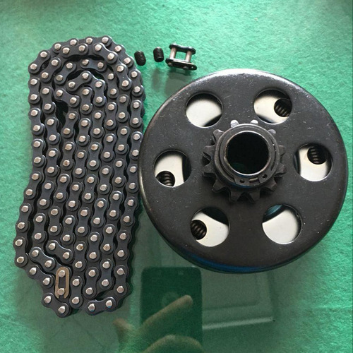 Kit De Cadena Y Embrague Centrífugo # 35 Para Go Kart