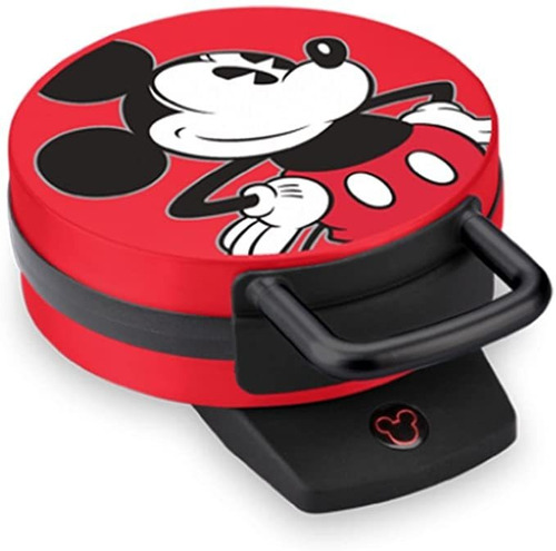 Creador De Waffles De Disney, Mickey Mouse, Rojo