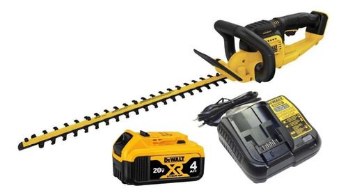 Aparador De Cerca Viva Dewalt A Bateria 20v 4ah Dcht820b Biv