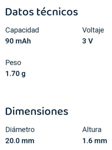 Batería Renata Cr2016 Botón 3v