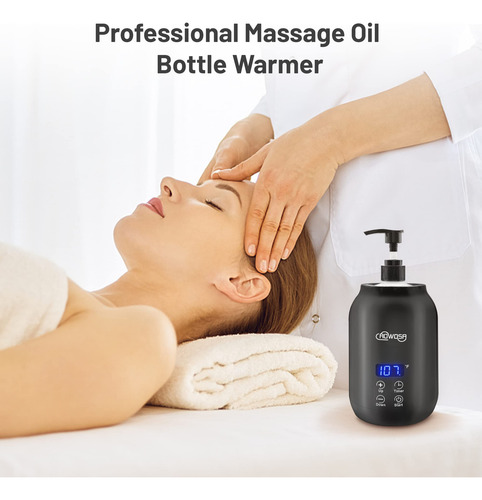 Calentador Aceite Masaje Loción Digital Profesional 2l.