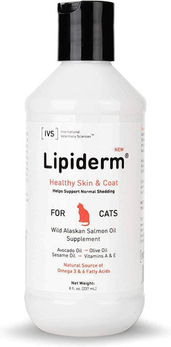  Lipiderm Skin And Coat Supplement For Cats And Dogs