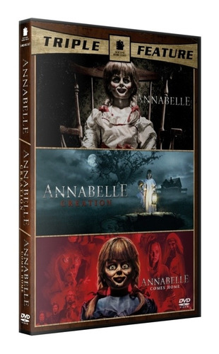 Annabelle 1 2 3 Coleccion Dvd Latino