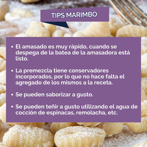 Premezcla Para Ñoquis X 10 Kg Marimbo Pasta