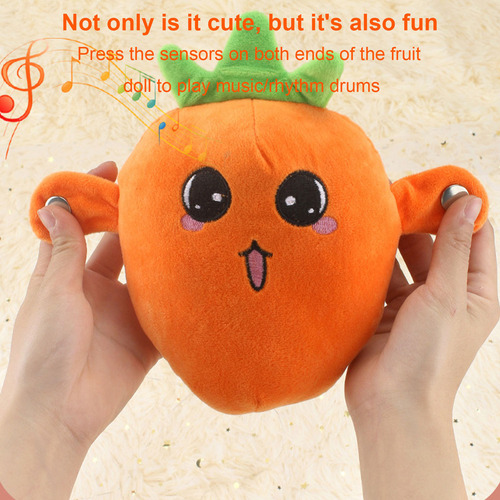 / Muñeca Interactiva Fruit Sensor Beat Piano Music For