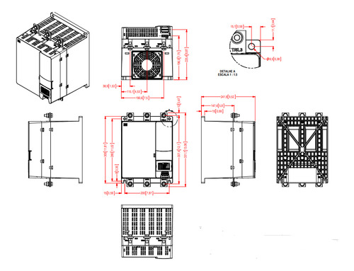 Soft Starter Weg Ssw07 255a 100cv 220v/175cv 380v/200cv 440v