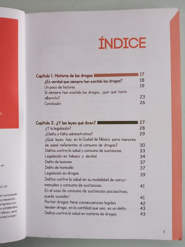 Libro: Decidiendo Juntos Frente A Las Drogas. Cdmx. (Usado)