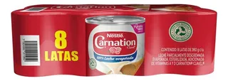 Leche Evaporada Carnation Nestlé Clavel 8 Pza De 360g C/u