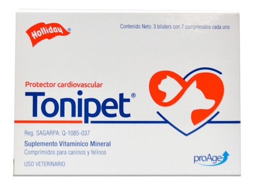 Tonipet Holliday 21 Tabs Cardioprotector Protector Cardiovas
