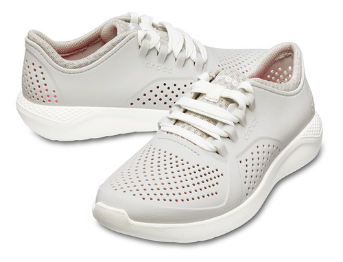 Imagen 5 de 7 de Crocs Literide Pacer Blanco