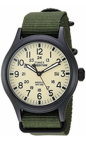 Reloj Timex Tw4b15500 Expedition Scout 40 Para Hombre, De Co