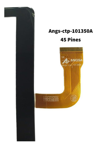Cristal Tactil Touch Para Hyundai Hytab Pro 10la2 Ht10la2mbkltm H06.5220.001 / Teclast P10 Hd 4g / Teclast P10s Lte / 45 Pines (no Es Compatible Con La Versión De 51 Pines)
