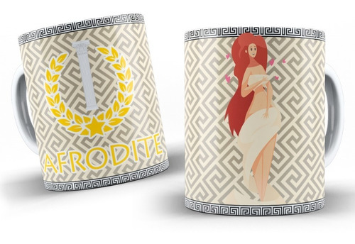Imagem 1 de 6 de Canecas Personalizadas Deuses Do Olimpio !!!!