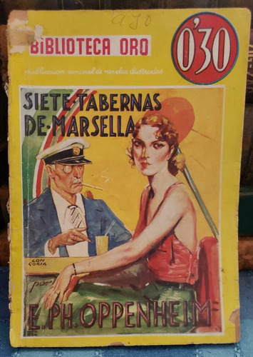  Siete Tabernas De Marsella -  Biblioteca Oro -1939