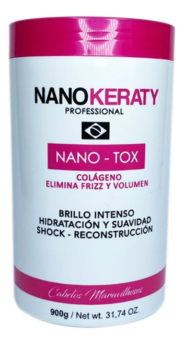 Botox Capilar Nano Keraty 900 Gr