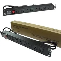 Comprar Regleta Para Rack Pdu 8 Tomas 15a Supresor De Picos Ml