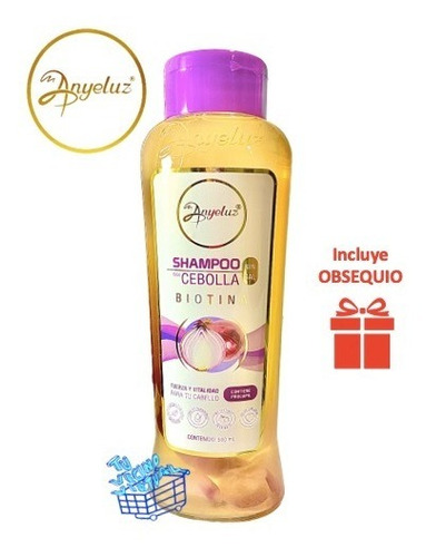 Shampoo Cebolla  Sin Sal - mL a $110