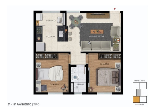 Apartamento - Nacional - Ref: 45343 - V-45343