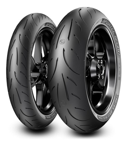 Par Pneu Metzeler M9 Rr 120/70zr17 + 150/60zr17 Ninja 400