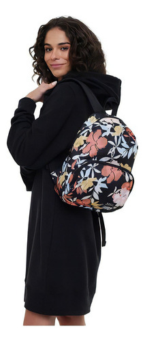 Mochila Roxy Always Core Printed Cor Água