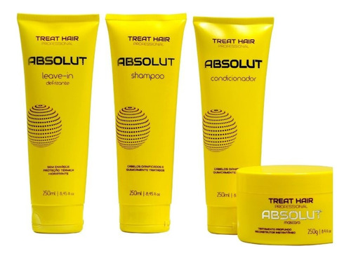 Kit Anabelle Absolut - Shampoo, Cond, Máscara E Leave-in