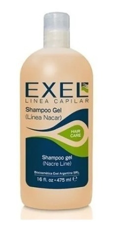 Shampoo Exel Trigo 475 Ml Linea Gel Profesional