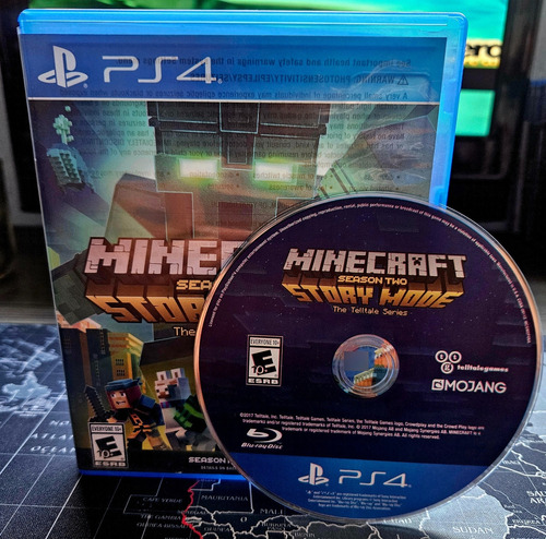 Minecraft Story Mode Season Two Season Pass Disc Ps4 (Usado)