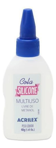 Cola Silicone Multiuso 40gr Acrilex