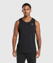 Comprar Sale Gymshark | Crest Cotton Tank Black
