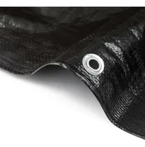Comprar  Rafia Cubrecerco Negra Con Ojales 1,50 Mt De Ancho X 10 Mts