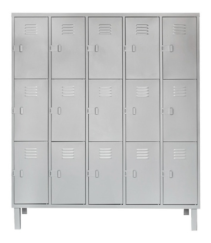 Lockers Casillero Metalico Nacional 5 Cuerpos 15 Puertas