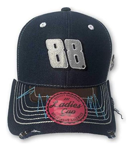 Bandera A Cuadros Dale Earnhardt Jr. 88 Sombrero Mezclilla