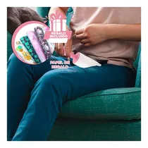 Comprar Pack5 Rodillo Para Remover Pelos En Rosado Y+papel De Regalo